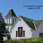 #555 "Marysville United Church of Canada" (10 x 14)